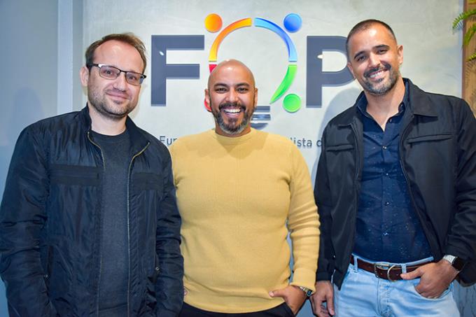 Nova diretoria: Dr. Leonardo Zanetti, Dr. Anthony Castilho, Dr. Leonardo Mendes.